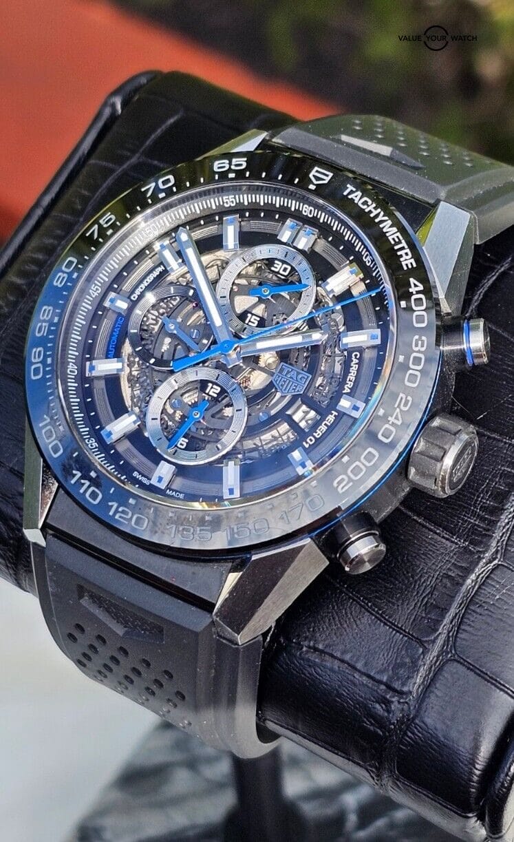TAG Heuer Carrera Calibre 01 Chronograph Skeleton-CAR2A1T-0 - Image 14