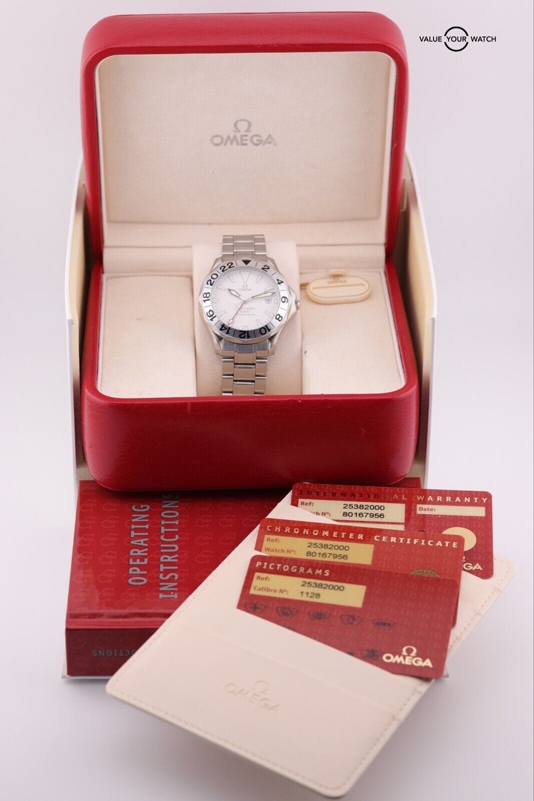 OMEGA Seamaster 300m Great White Watch - 2538.20 Complete Set - Image 5