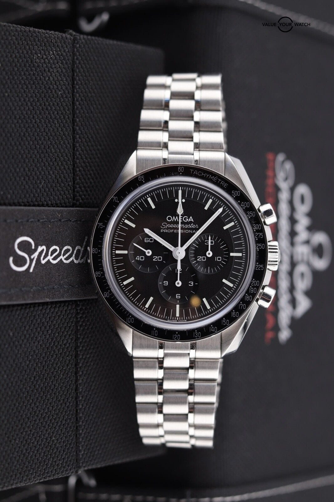 OMEGA Speedmaster Professional SAPPHIRE Men's Black Watch - 310.30.42.50.01.002