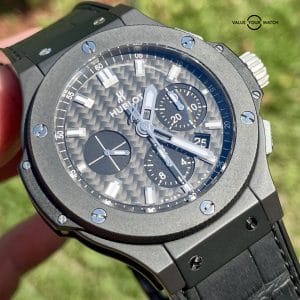 Hublot Big Bang Black Magic 44mm Carbon Fiber Dial Chrono 301.CI.1770.RX