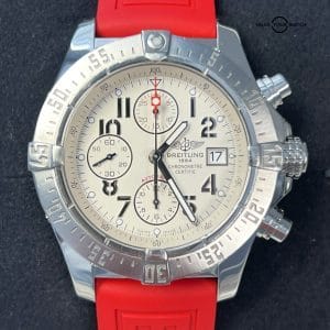 Breitling Avenger Skyland A13380 45mm Silver Dial BOXES/PAPERS!