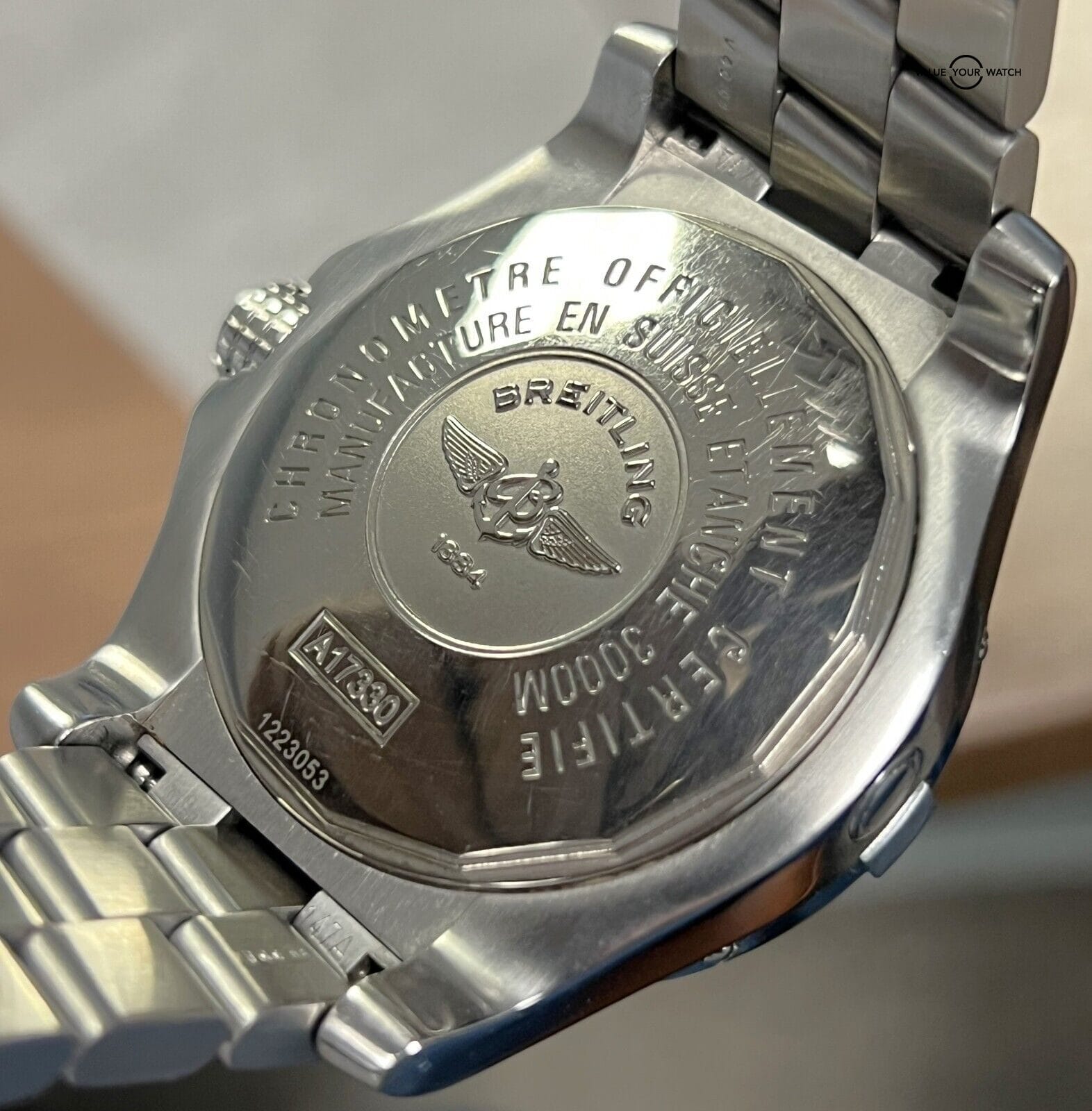 Breitling Avenger Seawolf A17330 Yellow Dial 3000M BOXES/PAPERS! - Image 4