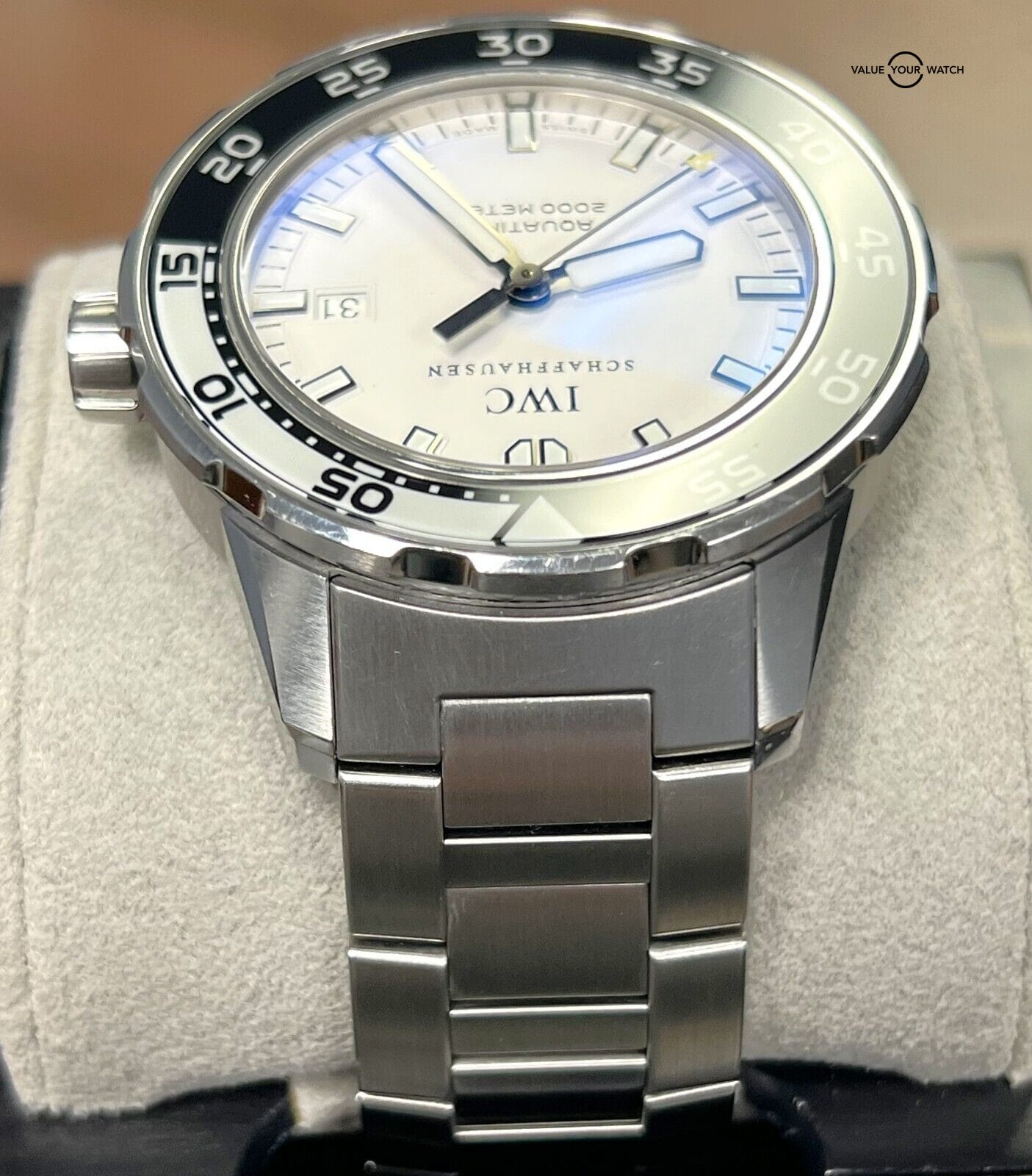IWC Aquatimer Automatic IW356806 44mm White Dial 2 Straps BOXES! - Image 7