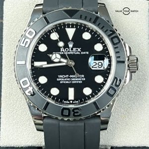 2022 Rolex Yacht-Master 226659 Oysterflex 18K White Gold 42mm BOXES/PAPERS!