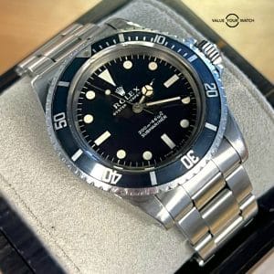 1969 Rolex Submariner No Date 5513 Meters First Matte Dial!