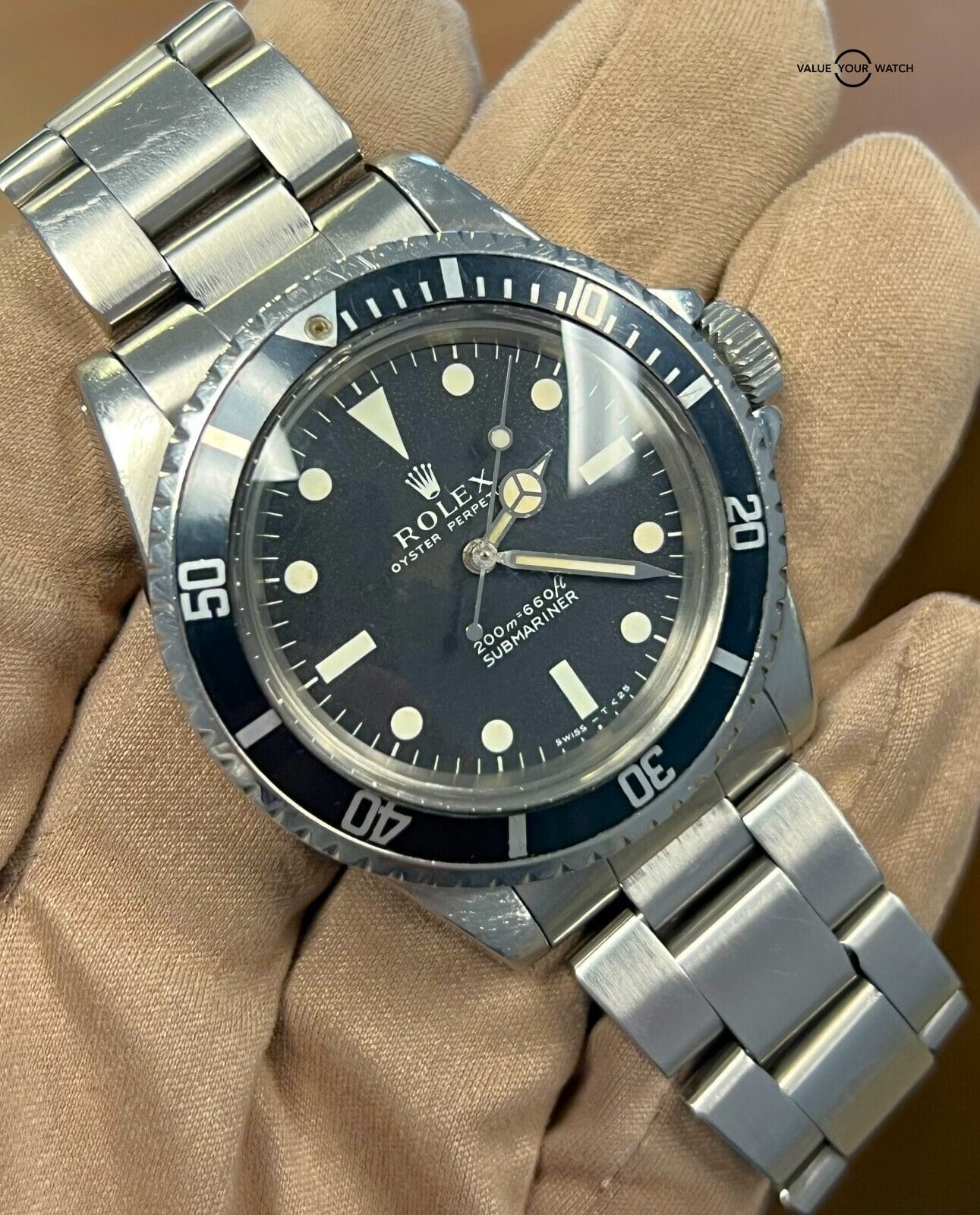 1969 Rolex Submariner No Date 5513 Meters First Matte Dial! - Image 8