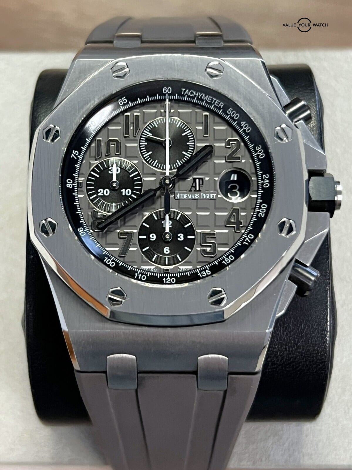 Audemars Piguet Royal Oak Offshore 42mm “Elephant” 26470ST BOXES/PAPERS! - Image 9