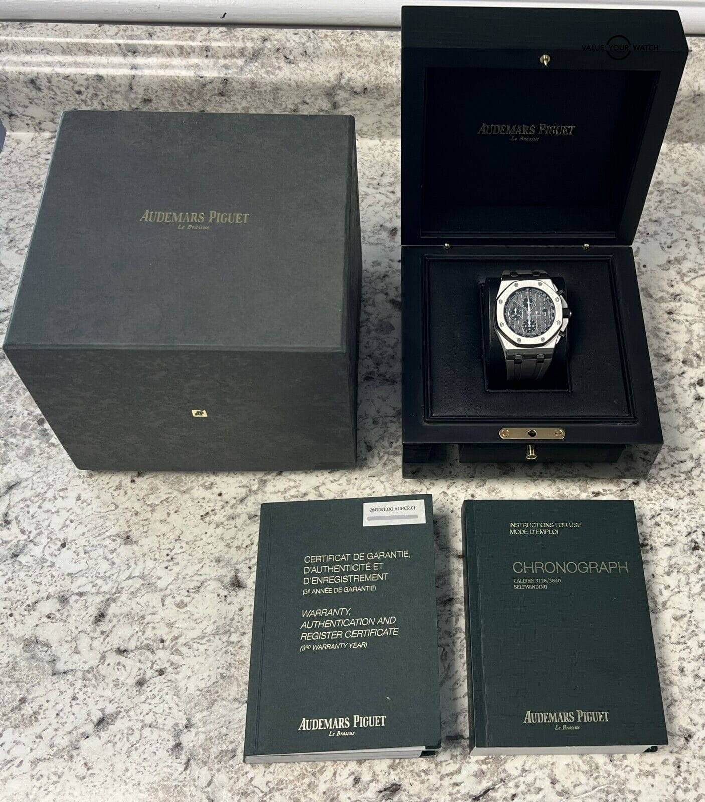 Audemars Piguet Royal Oak Offshore 42mm “Elephant” 26470ST BOXES