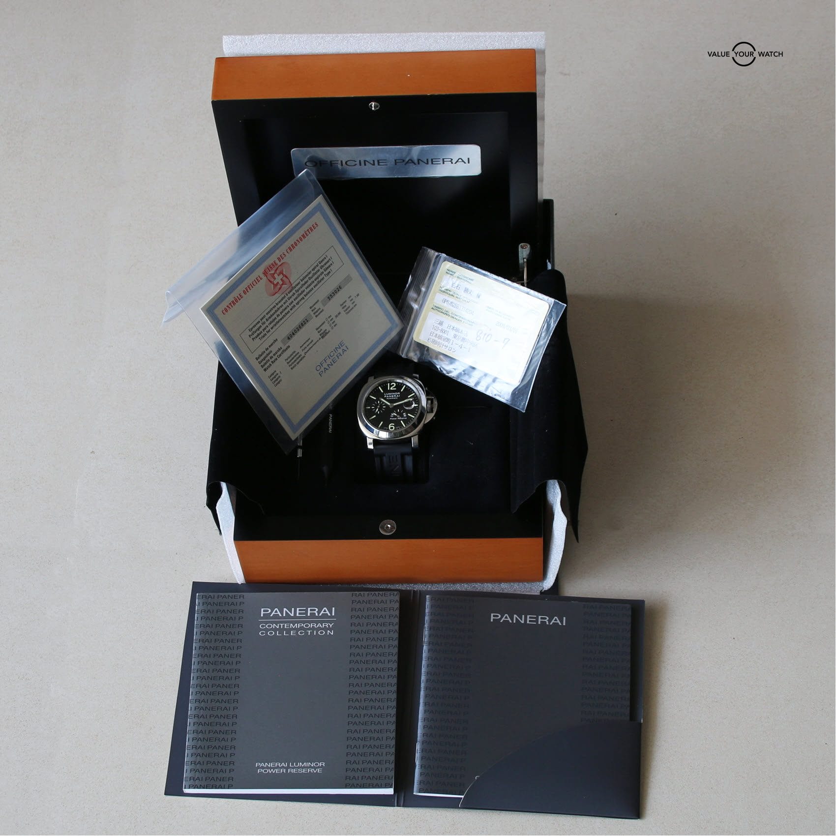 Panerai Luminor Power Reserve Date Auomatic Full set PAM00090 PAM090