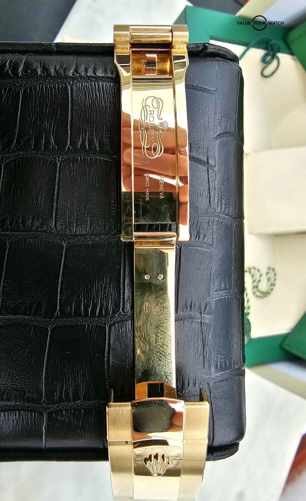 ROLEX SKY-DWELLER 326938 18K Gold Oyster Braclet, Back Dial-Complete Set - Image 10