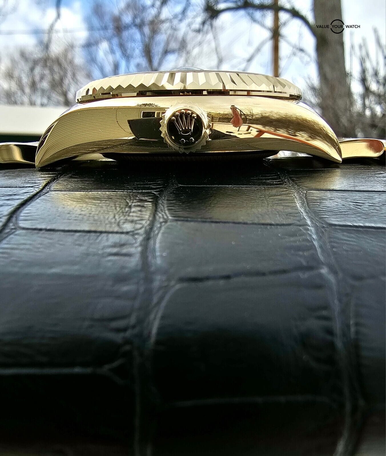 ROLEX SKY-DWELLER 326938 18K Gold Oyster Braclet, Back Dial-Complete Set - Image 13