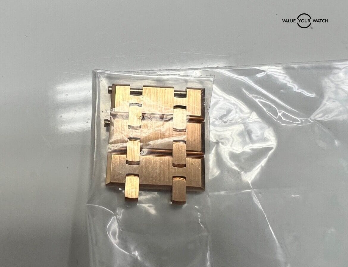 2023 MINT Audemars Piguet Royal Oak Rose Gold Blue Dial 15510OR - Image 3