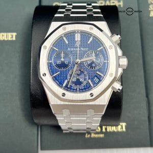 Ltd 222 Pieces Japan Edition Audemars Piguet Royal Oak Blue Dial White Gold