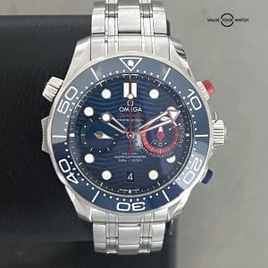 OMEGA Seamaster Blue Men's Watch - 210.30.44.51.03.002 | America Cup