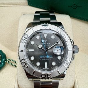 Rolex Yacht-Master 116622 Rhodium Dial Box And Papers Full Set!
