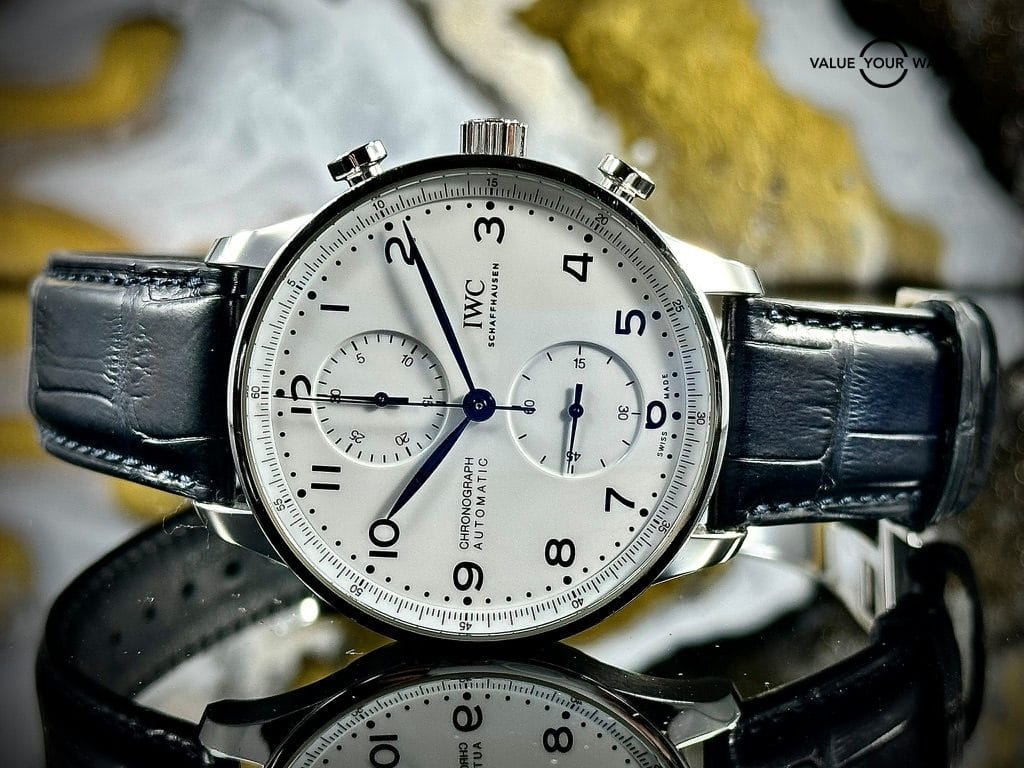 IWC Portugieser Chronograph 150 Years Limited to 2000 Complete Set IW371602