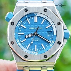 Audemars Piguet Royal Oak Offshore Diver 42 mm Turquoise 15710ST