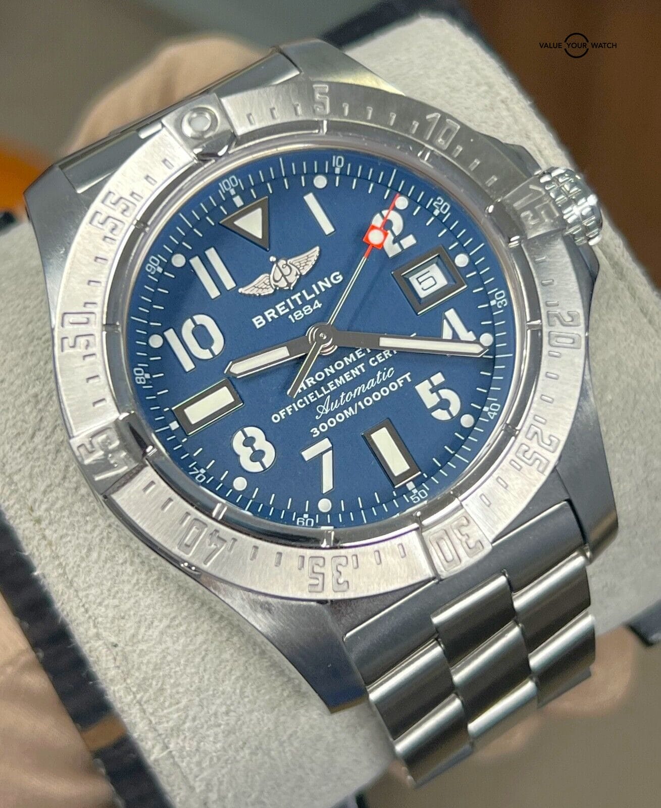 Breitling Avenger Seawolf A17330 Blue Dial A17330 3000M BOXES