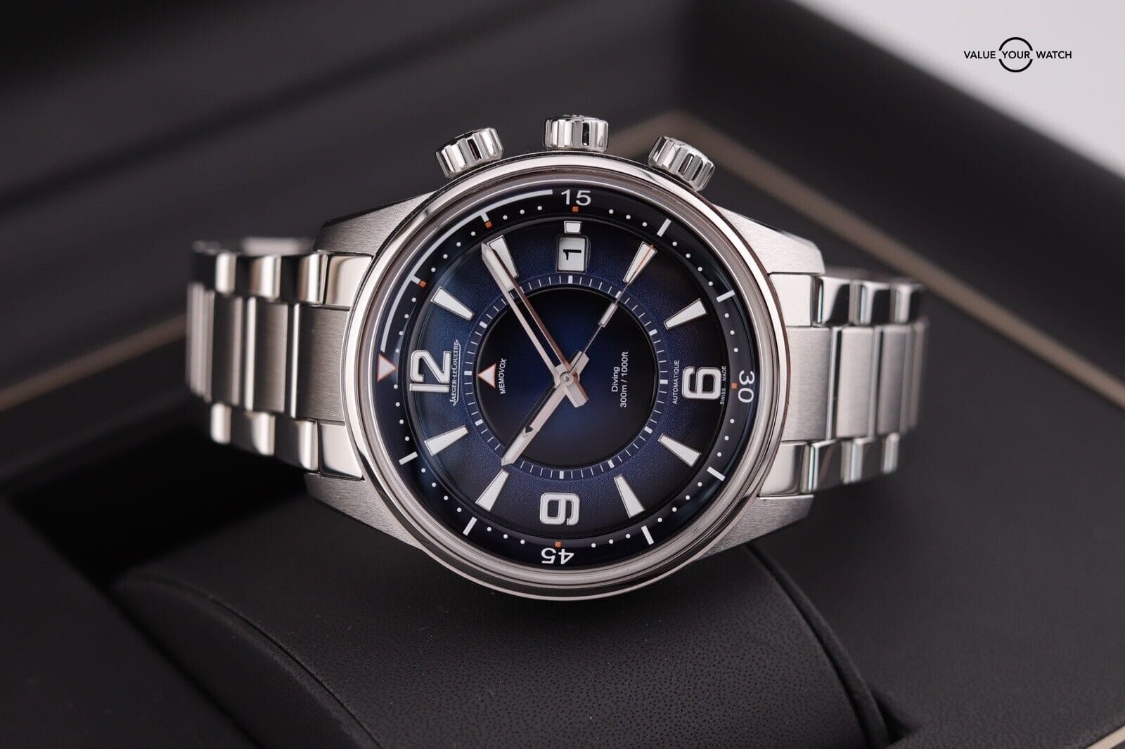Jaeger-LeCoultre Polaris Mariner Memovox Q9038180 | 42mm JLC Blue Alarm - Image 2