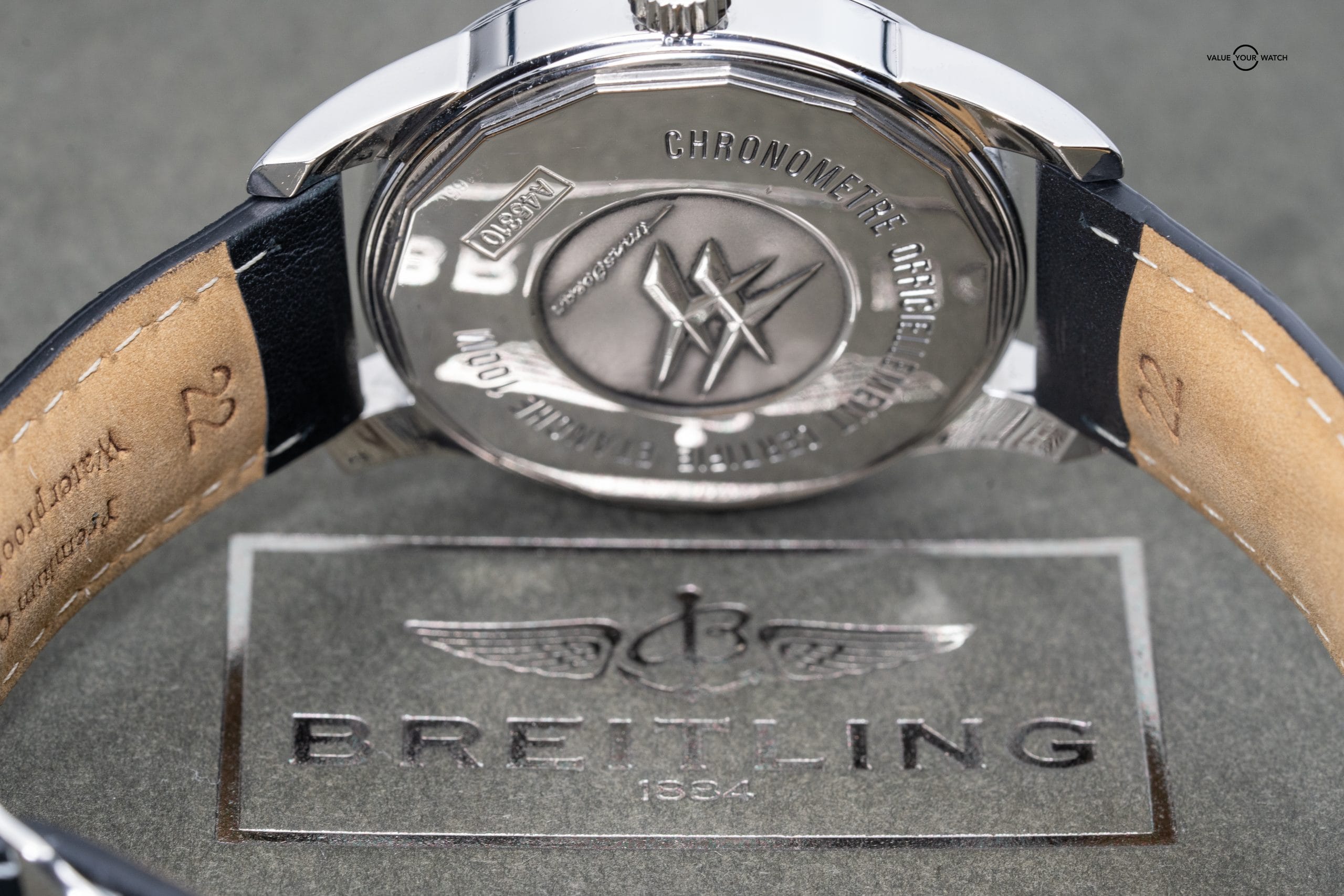 Breitling Transocean Day-Date 43 Steel Mens Dress Watch - Image 9