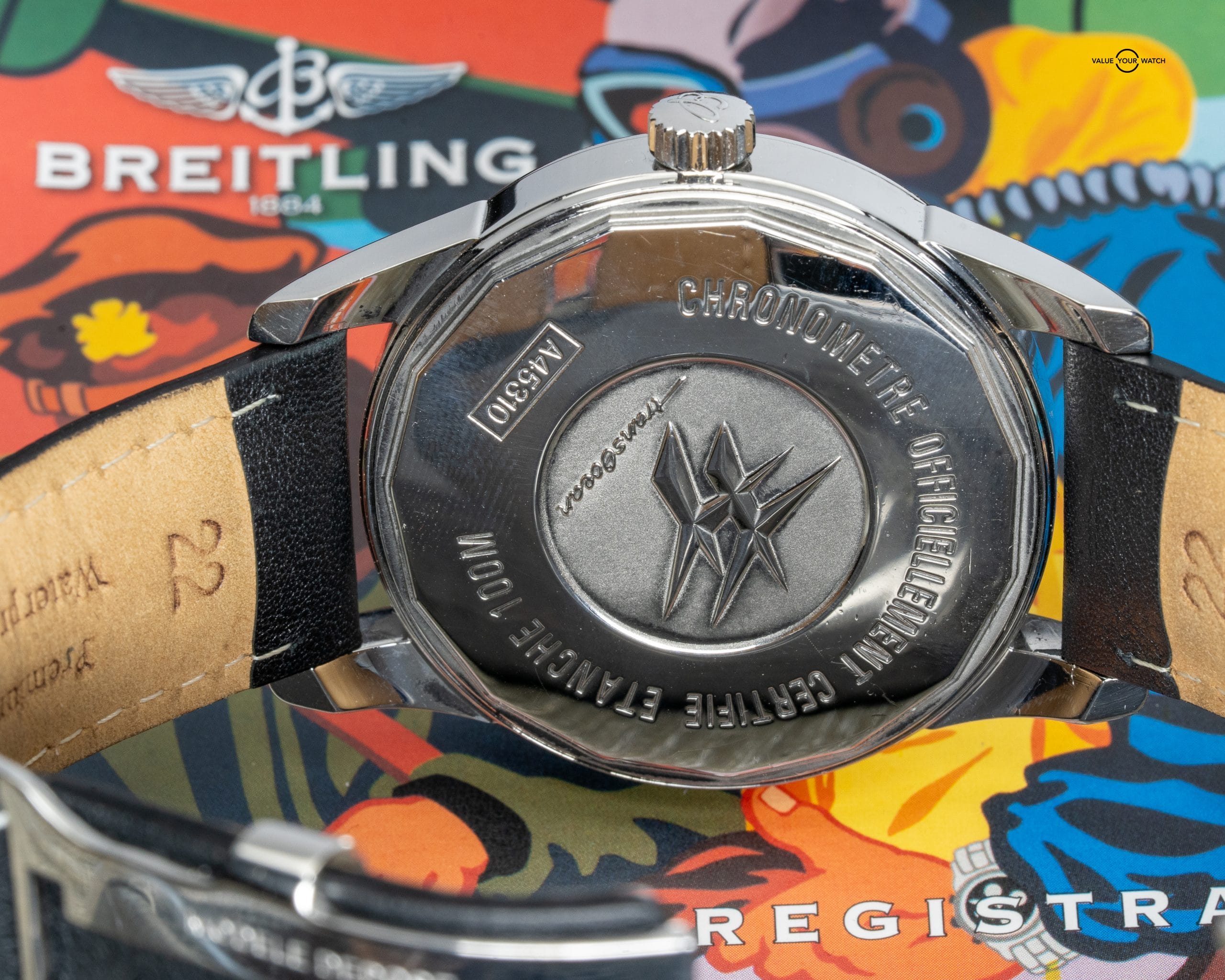 Breitling Transocean Day-Date 43 Steel Mens Dress Watch - Image 8