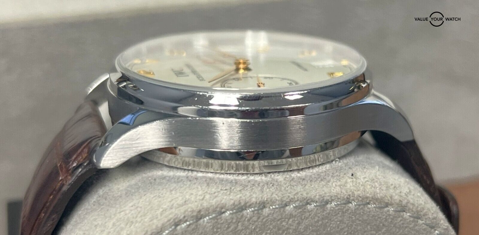 IWC Portuguese Automatic 7 Day Reserve Silver Dial IW5001-14! - Image 5