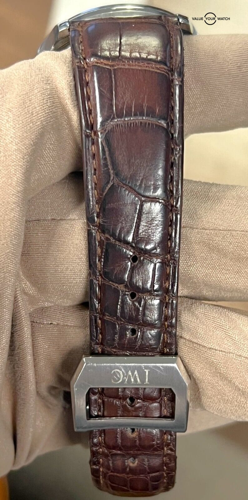 IWC Portuguese Automatic 7 Day Reserve Silver Dial IW5001-14! - Image 12