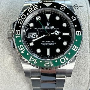 2022 Rolex GMT-Master II 126720VTNR Sprite Stainless Steel Oyster BOXES/PAPERS!