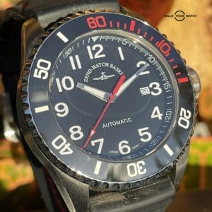 Auth. Zeno Watch Basel Swiss ETA 2824 Automatic Movement 200m Diver Watch