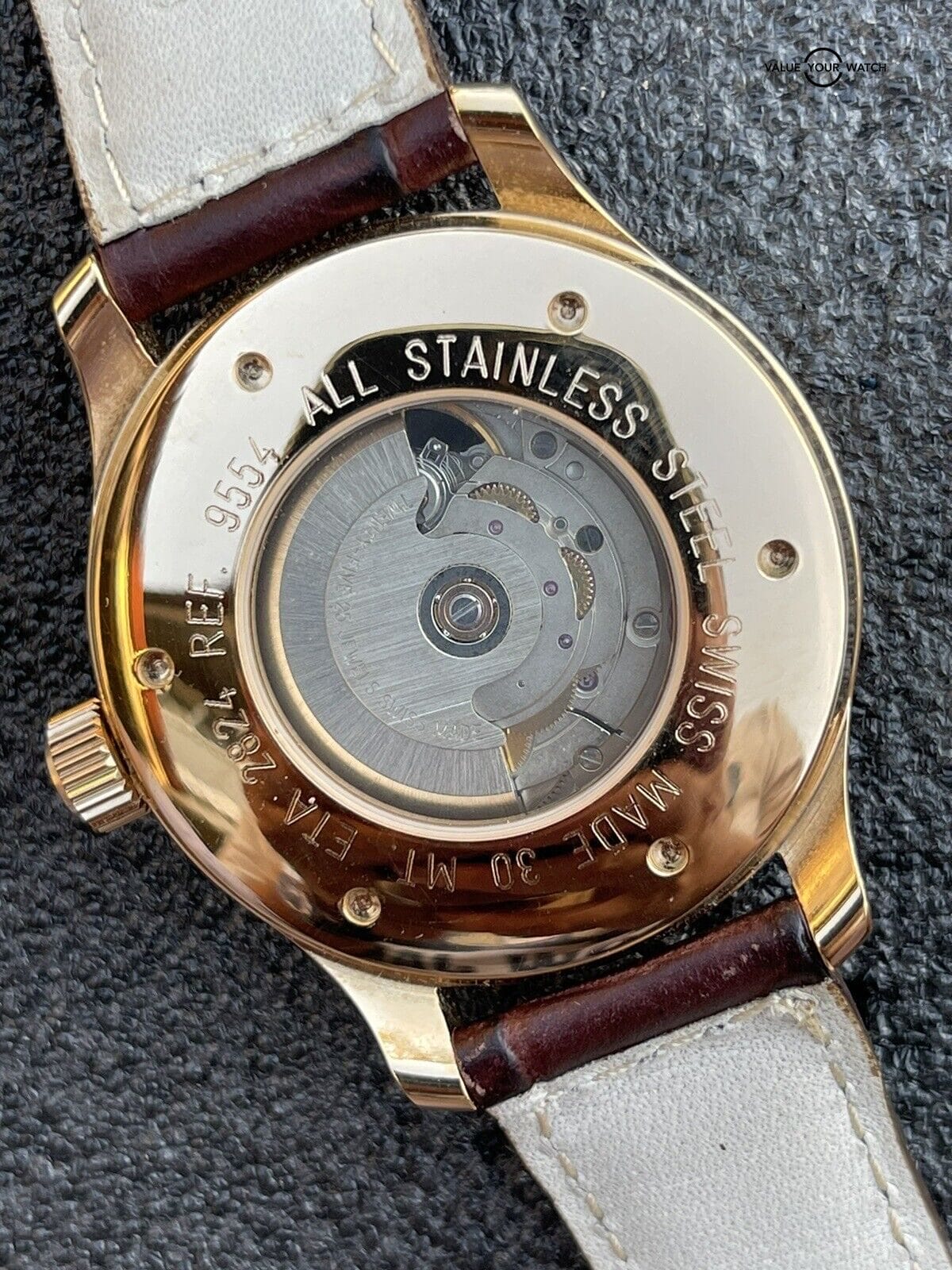 Auth. Zeno-Watch Basel Open Heart 9564 Swiss Made ETA 2824 Watch Automatic Runs - Image 7