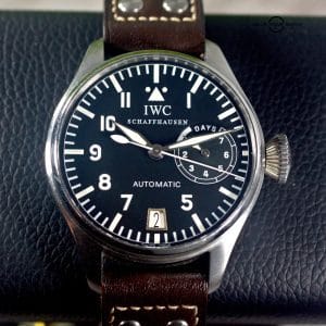 IWC Big Pilot 46mm Chronograph Stainless Steel Box & Papers – IW500201