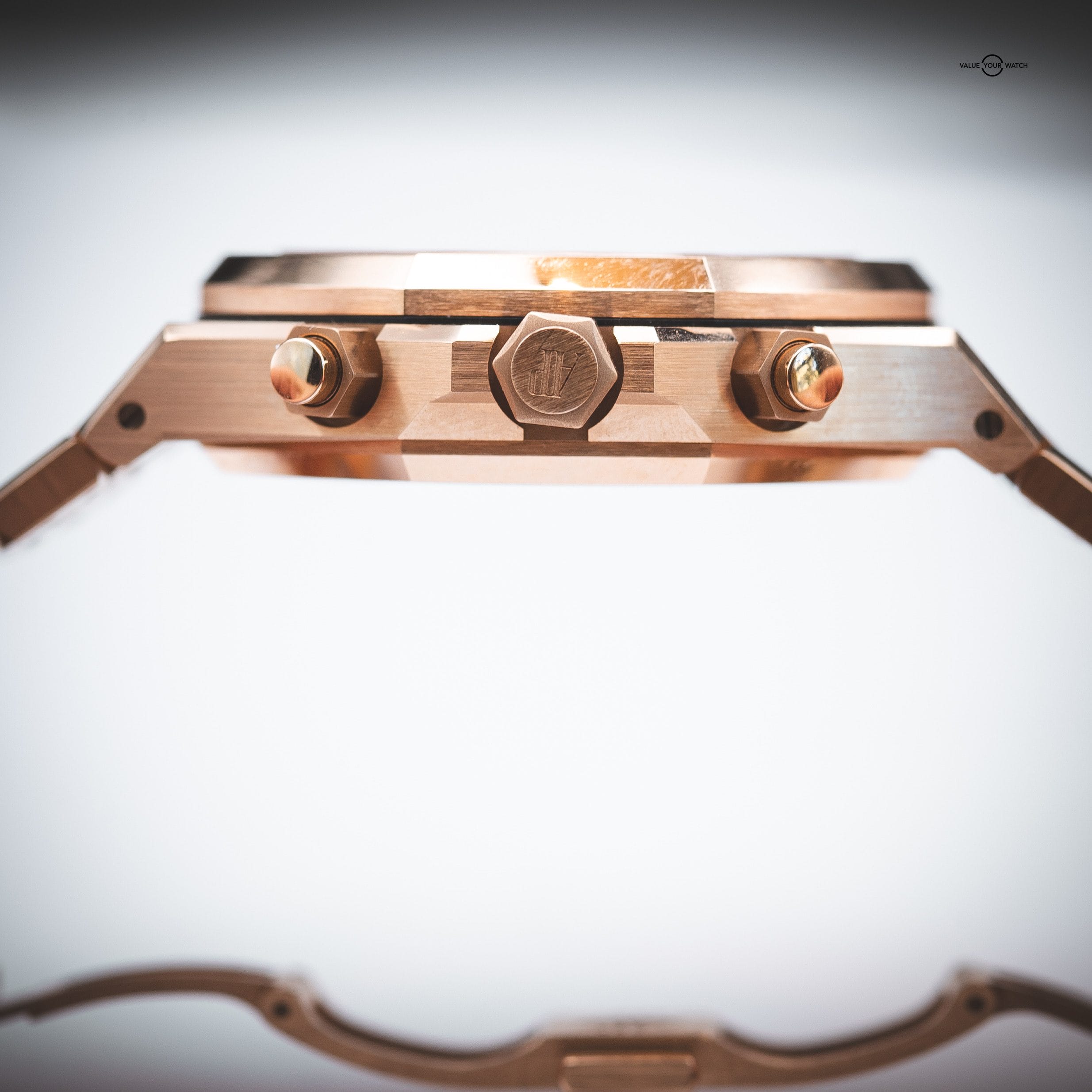 Audemars Piguet Royal Oak Chronograph 50th Anniversary 41mm Rose/Pink Gold Black Dial Selfwinding (26240OR.OO.1320OR.02) - Image 9