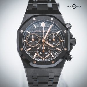 2023 Audemars Piguet Royal Oak Chronograph Black Ceramic (41mm, 26240CE.OO.1225CE.02)