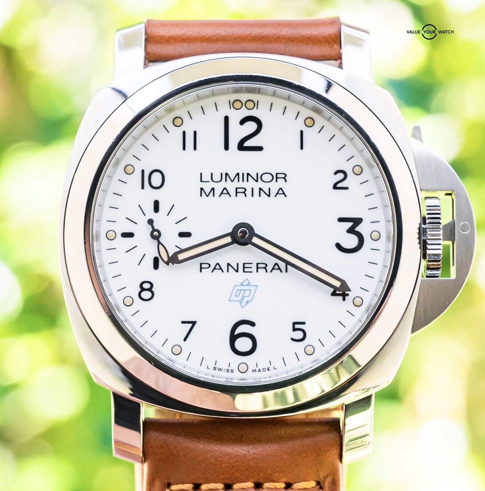 Panerai 778 Luminor Marina Logo 44mm White Dial Box Papers 2020