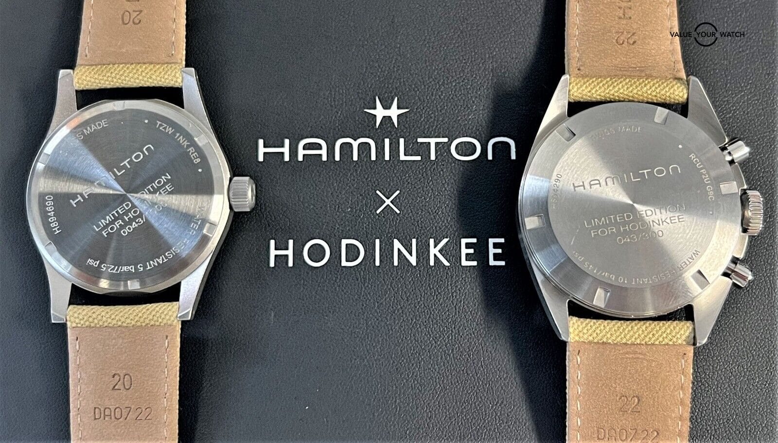 Hamilton Khaki Field Collector’s Set Limited Edition For HODINKEE