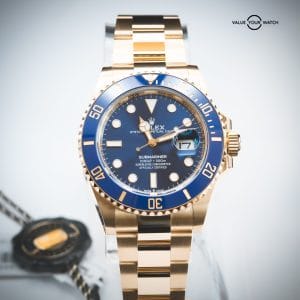 BNIB 2023 Rolex Submariner Date "Gold Bluesy" (41mm, 126618)