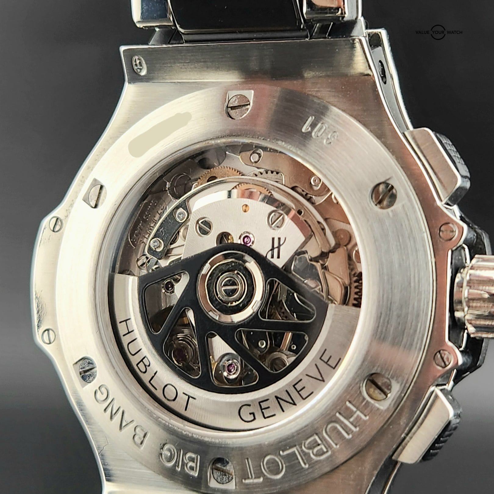 Hublot Big Bang 44mm Steel Ceramic Carbon Fiber Black Dial - Image 11