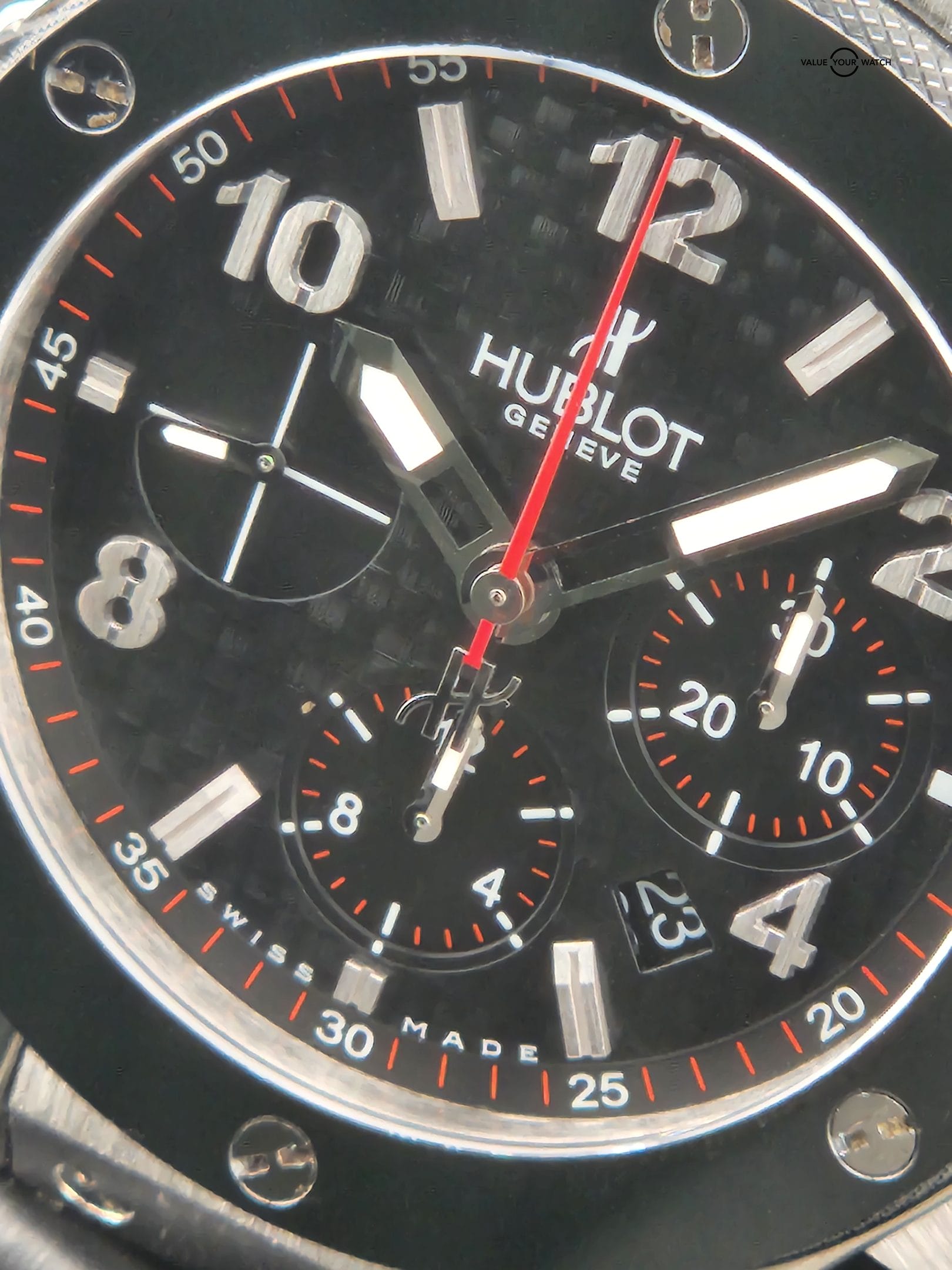 Hublot Big Bang 44mm Steel Ceramic Carbon Fiber Black Dial - Image 14