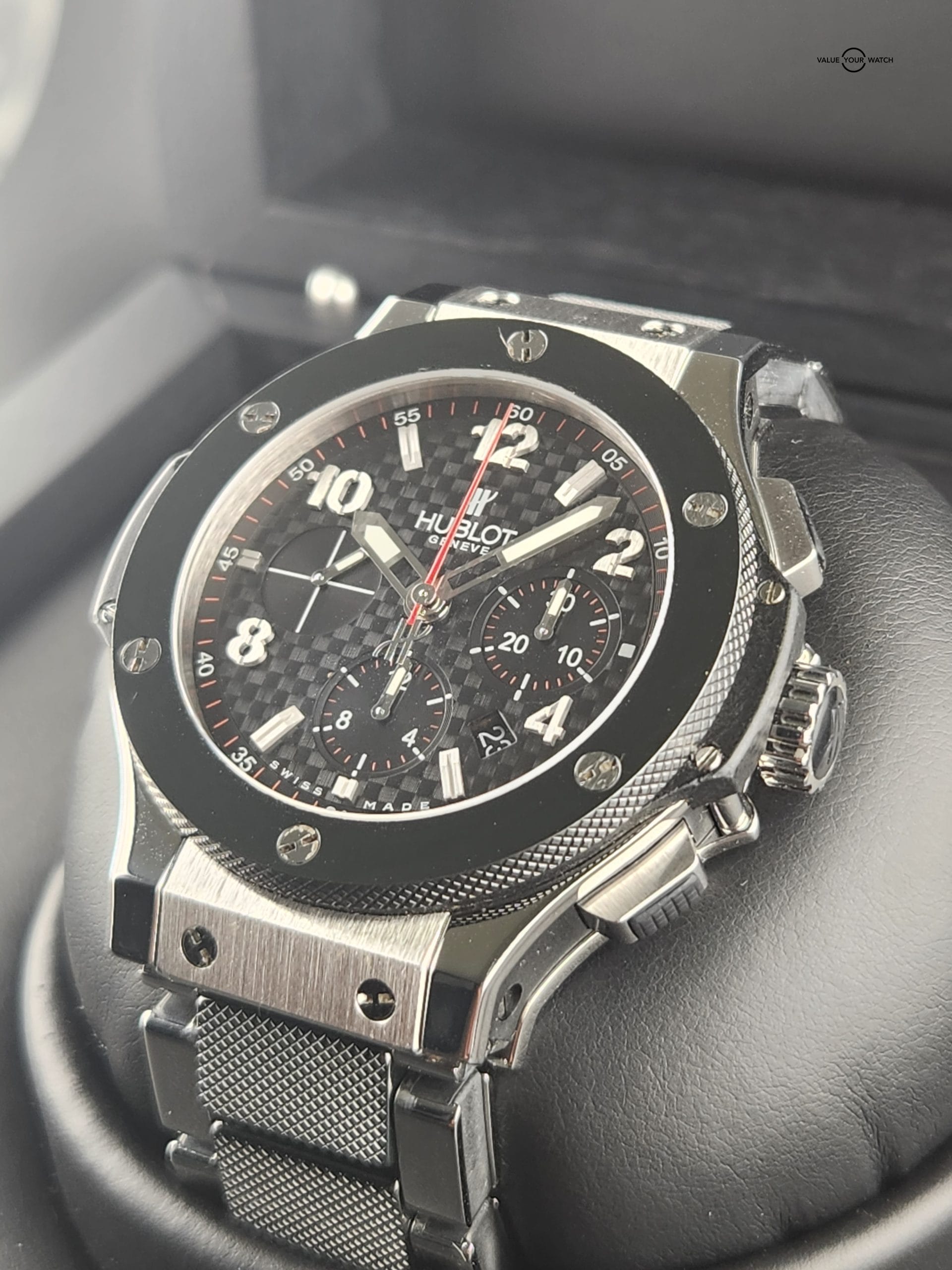 Hublot Big Bang 44mm Steel Ceramic Carbon Fiber Black Dial - Image 3