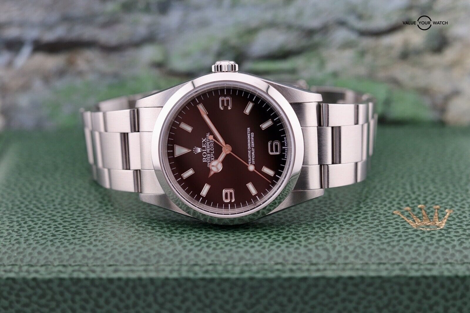 Rolex Explorer I 214270 Random Serial Automatic Black MK1 Mens Watch –  Birmingham Luxury Watches