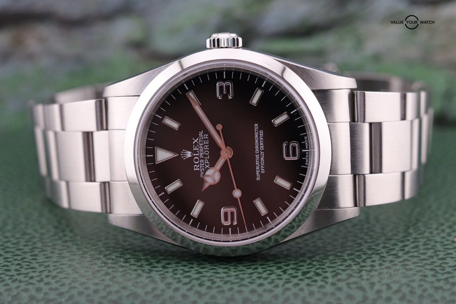 Rolex Explorer 36mm 14270 x 2023 Rolex Service Card Men's