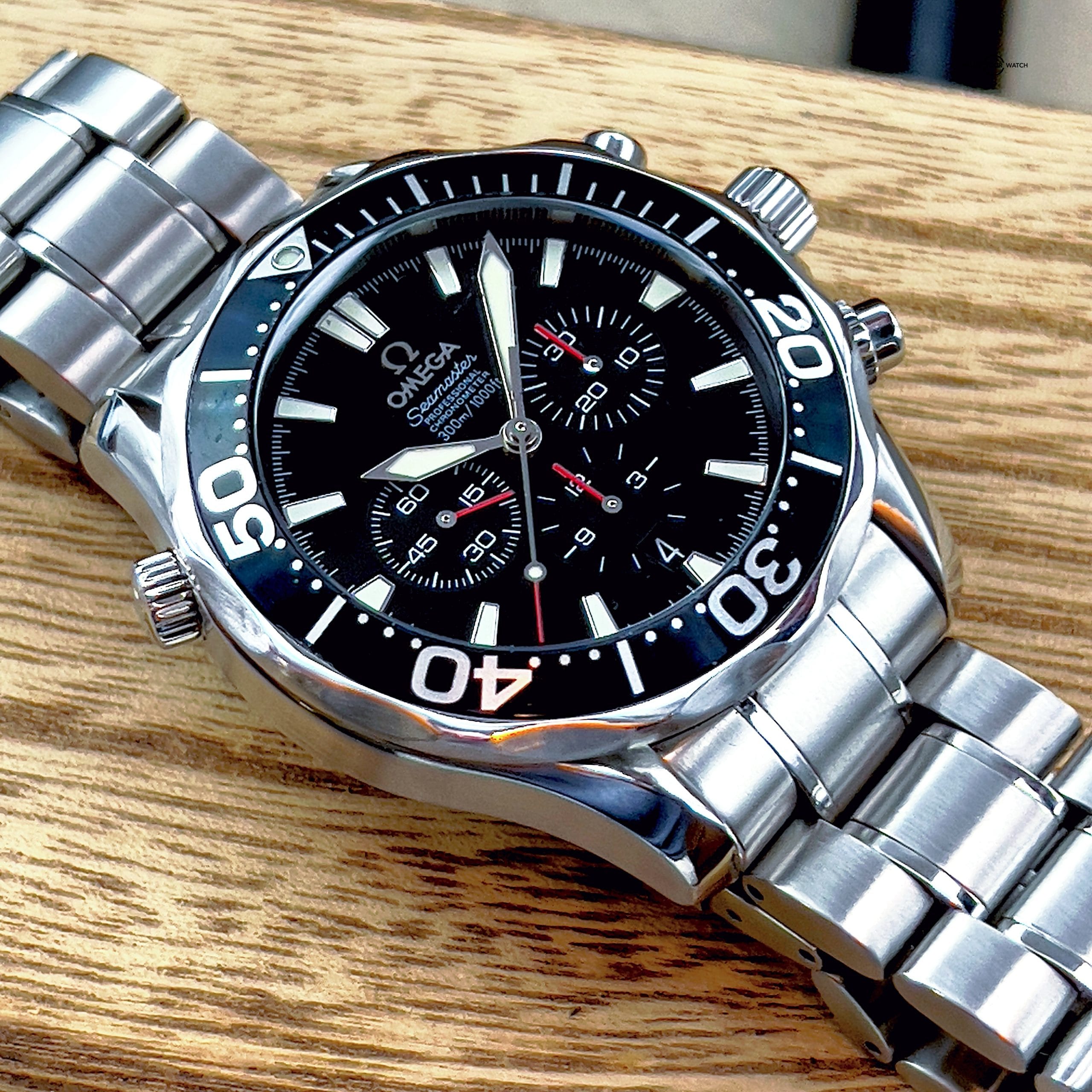 Omega Seamaster Professional 300 Chronograph Serviced 2594.52