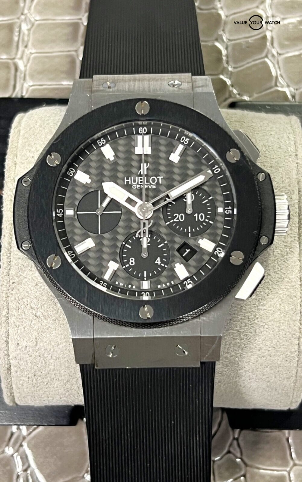 Hublot Big Bang 44mm 301.SM.1770.RX 44mm Carbon Dial W/PAPERS! - Image 8