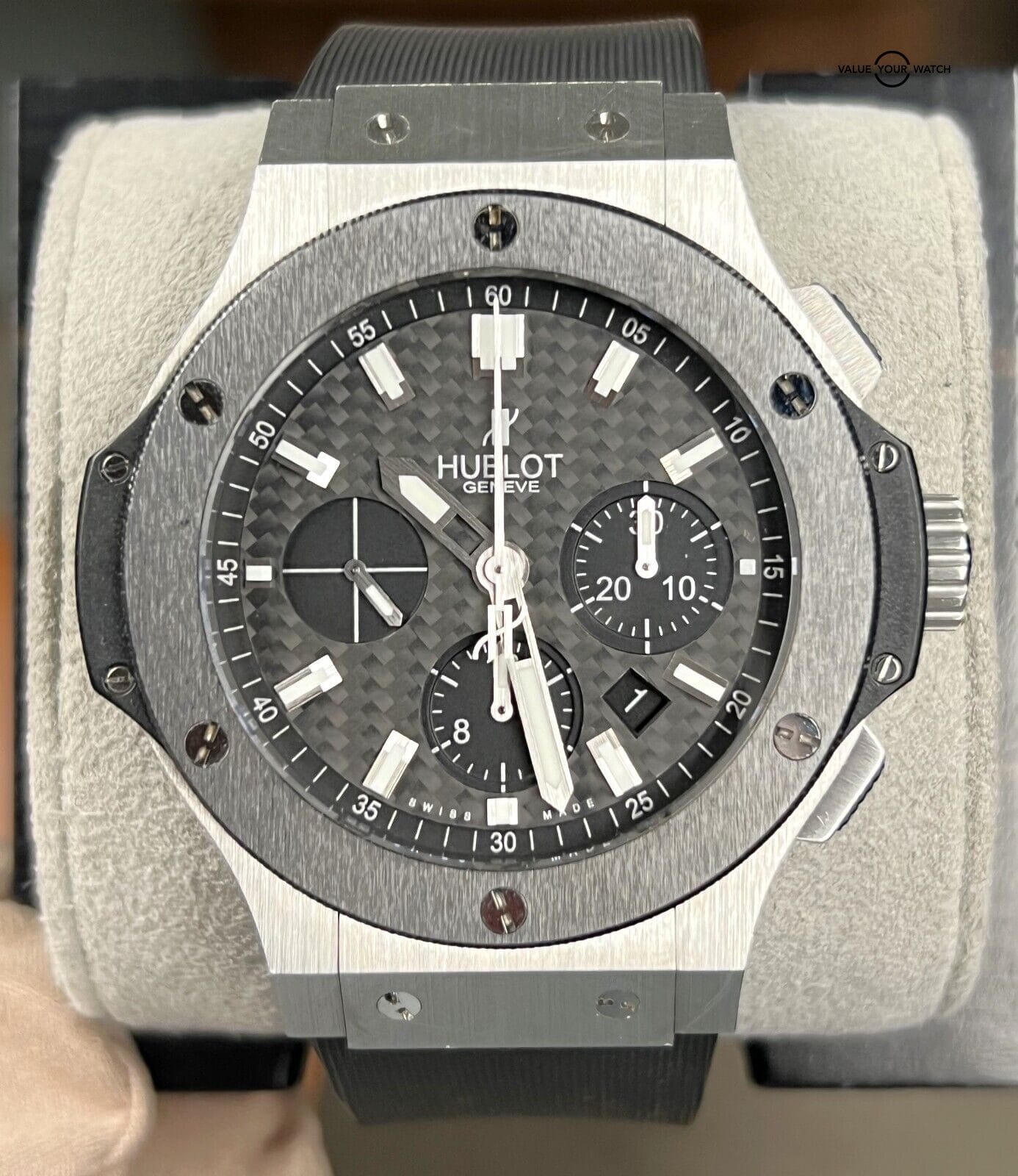 Hublot Big Bang 44mm 301.SM.1770.RX 44mm Carbon Dial W/PAPERS! - Image 10