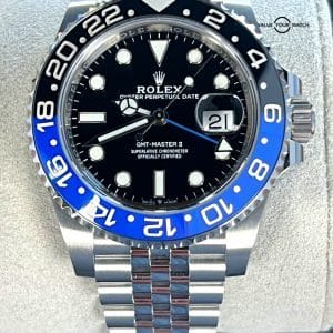 Rolex GMT Master II 126710BLNR Jubilee “Batgirl: 2019 BOXES/PAPERS!