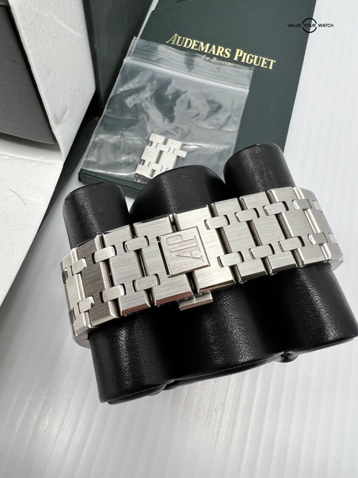 Box Papers Audemars Piguet Royal Oak 41mm 15500ST.OO.1220ST.02 Grey Dial in Stee - Image 3