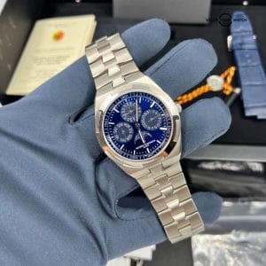 2021 Perpetual Calendar 4300V Vacheron Constantin Overseas 18k White Gold 41.5mm