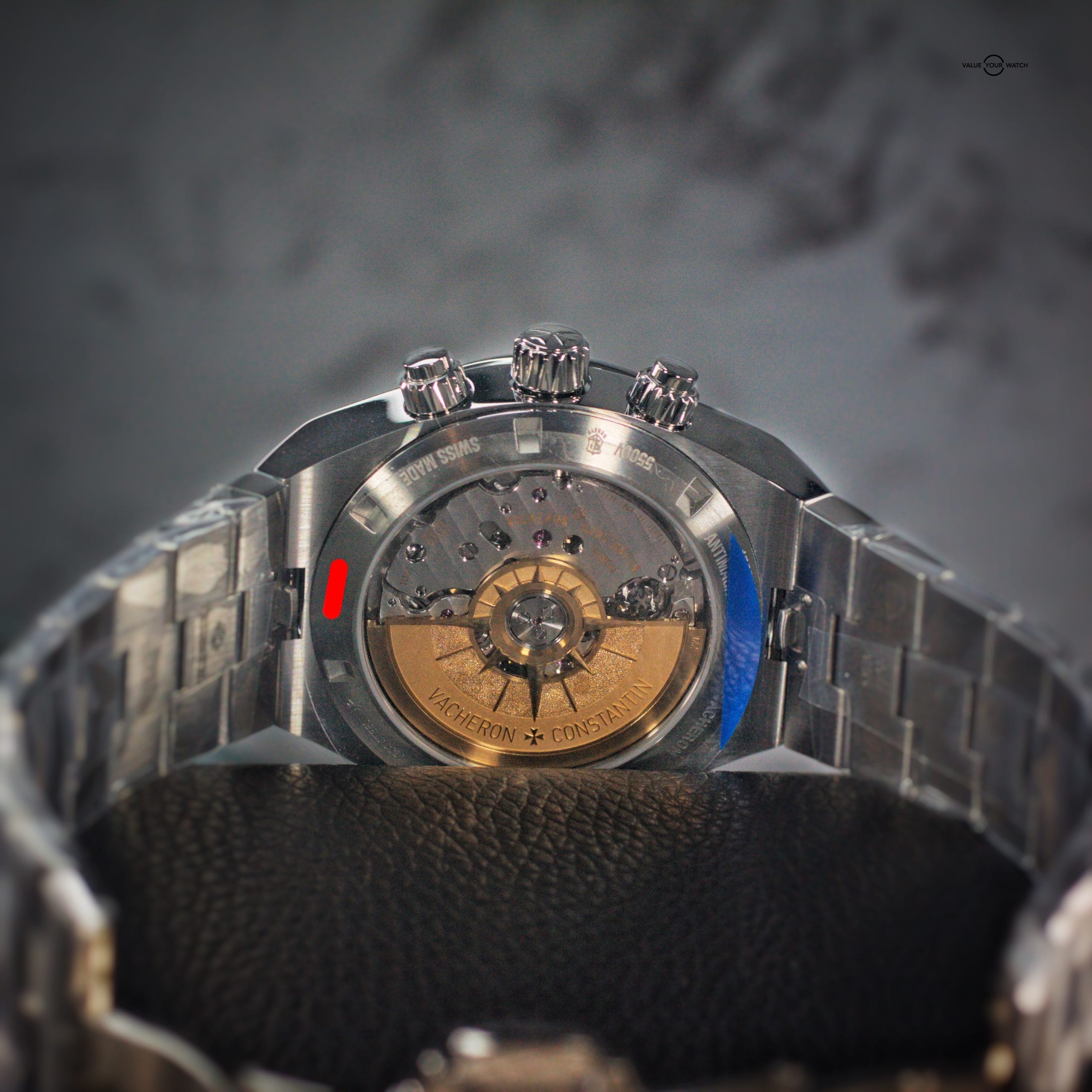 Vacheron Constantin Overseas Chronograph Blue Dial 5500v/110A-B148 BNIB Full Set - Image 6