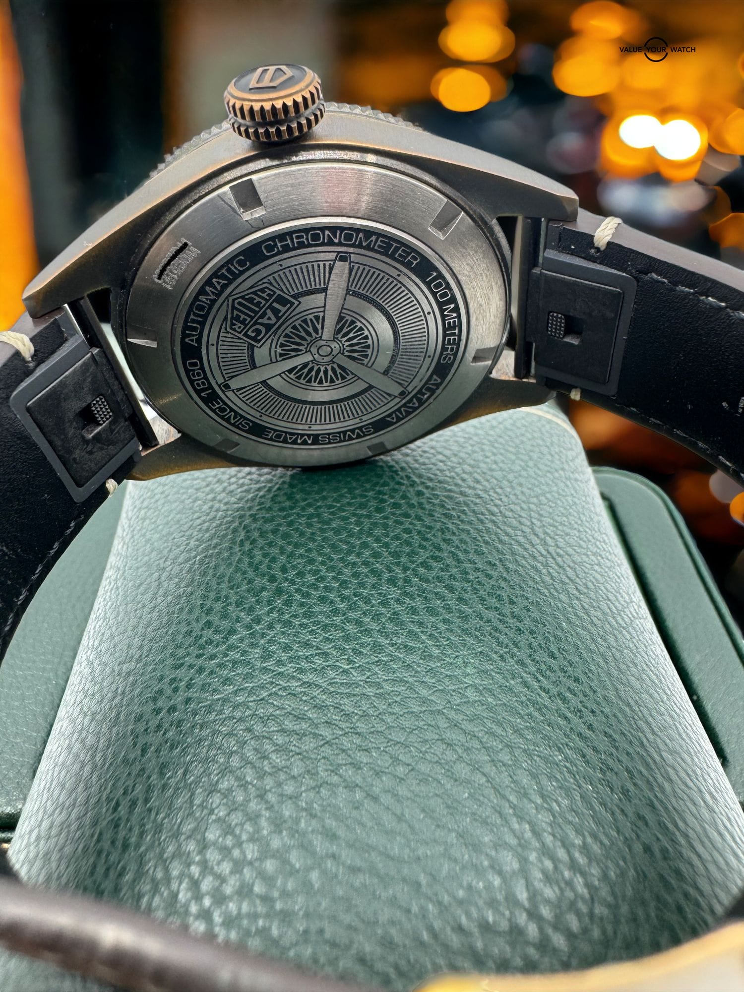 TAG Heuer Autavia Bronze Brown Dial Watch 42MM Automatic Watch WBE5191.FC8276 - Image 7