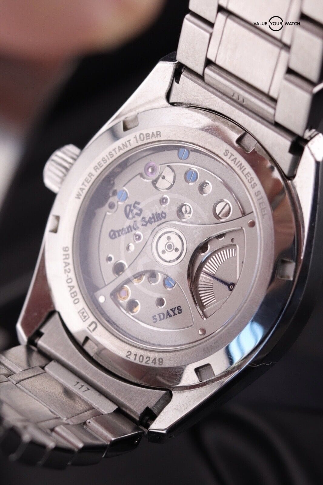 Grand Seiko Spring Drive 5 Days Evolution 9 40mm White Birch Dial | SLGA009 - Image 8